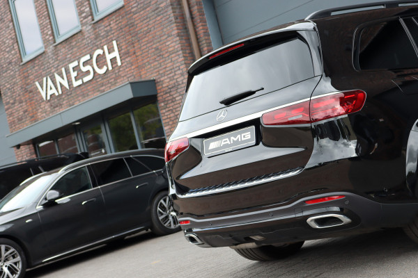 Mercedes-Benz GLS 450 d 4MATIC AMG Line | 7Pers. | Luchtvering | Distronic | Standkachel | Massage | MBUX Tablet | Trekhaak | Comfortpakket Achter+ | Burmester | Vlakkenverwarming |