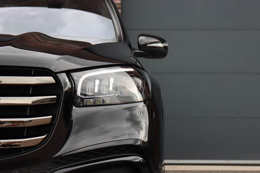 Mercedes-Benz GLS 450 d 4MATIC AMG Line | 7Pers. | Luchtvering | Distronic | Standkachel | Massage | MBUX Tablet | Trekhaak | Comfortpakket Achter+ | Burmester | Vlakkenverwarming |