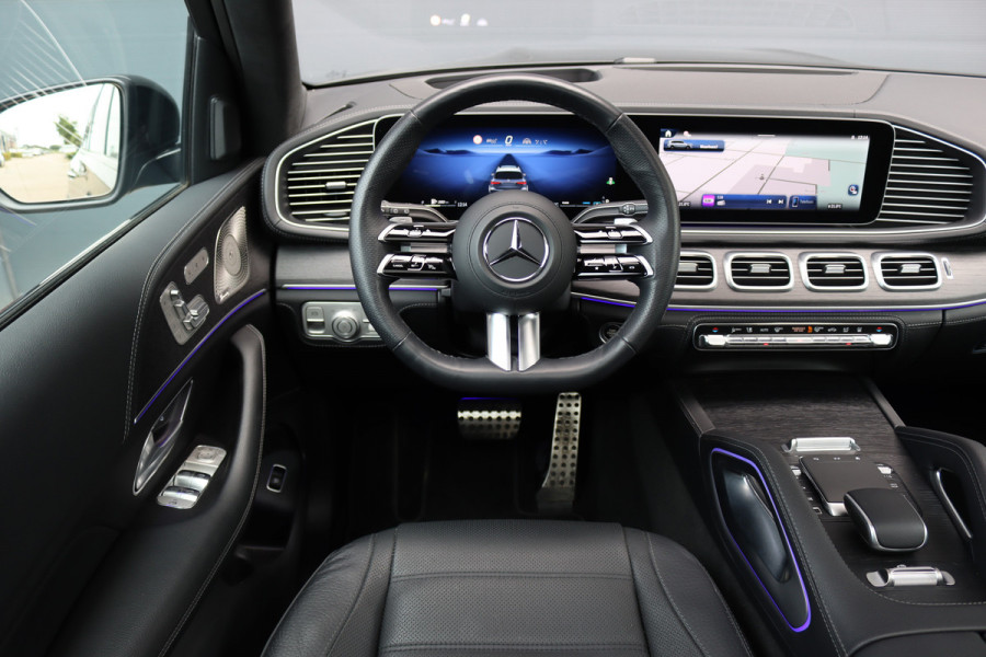 Mercedes-Benz GLS 450 d 4MATIC AMG Line | 7Pers. | Luchtvering | Distronic | Standkachel | Massage | MBUX Tablet | Trekhaak | Comfortpakket Achter+ | Burmester | Vlakkenverwarming |