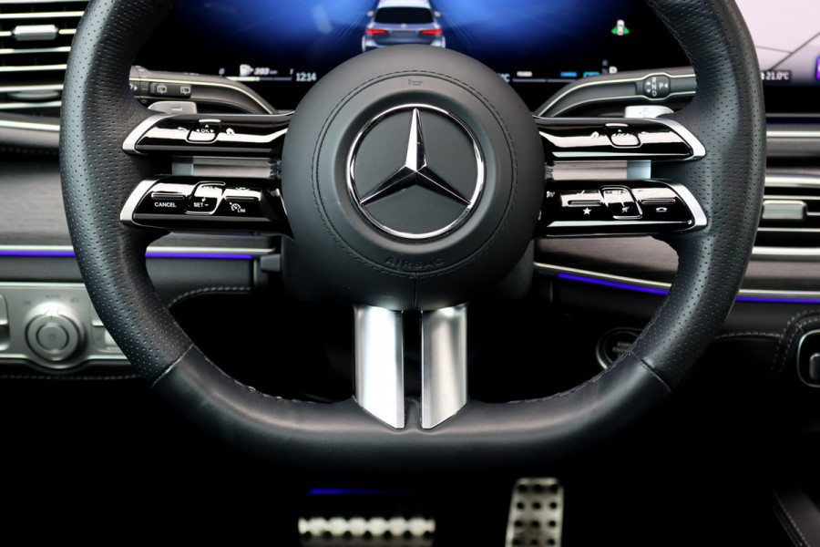 Mercedes-Benz GLS 450 d 4MATIC AMG Line | 7Pers. | Luchtvering | Distronic | Standkachel | Massage | MBUX Tablet | Trekhaak | Comfortpakket Achter+ | Burmester | Vlakkenverwarming |