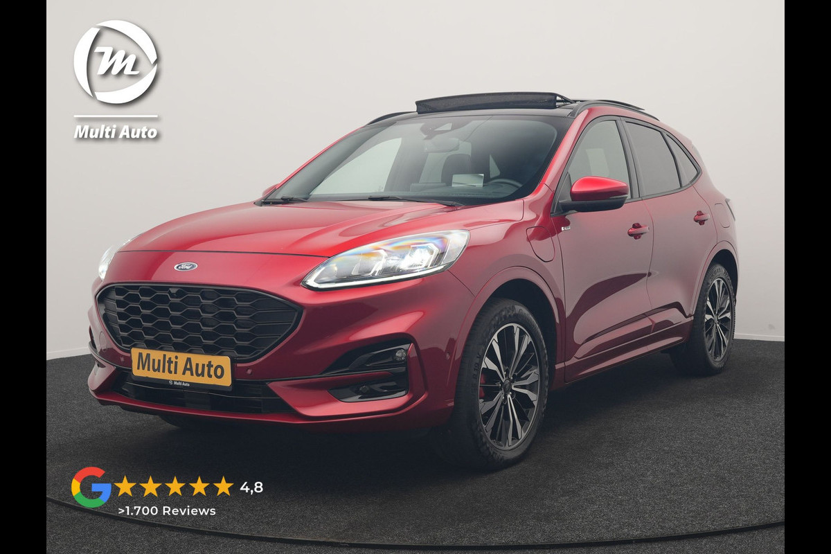 Ford Kuga 2.5 ST-Line X PHEV 225pk Dealer O.H. | Panodak | Adaptive Cruise | Head Up | 360 Camera | Alcantara Sportstoelen & Stuur Verwarmd | Bang & Olufsen | Keyless | Blis | Apple Carplay | Navigatie | DAB | Plug In Hybrid
