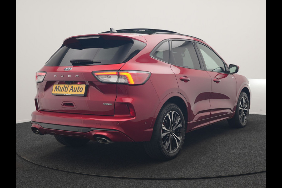 Ford Kuga 2.5 ST-Line X PHEV 225pk Dealer O.H. | Panodak | Adaptive Cruise | Head Up | 360 Camera | Alcantara Sportstoelen & Stuur Verwarmd | Bang & Olufsen | Keyless | Blis | Apple Carplay | Navigatie | DAB | Plug In Hybrid