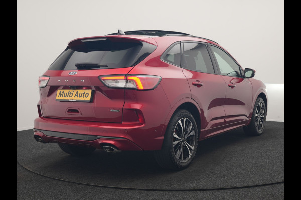 Ford Kuga 2.5 ST-Line X PHEV 225pk Dealer O.H. | Panodak | Adaptive Cruise | Head Up | 360 Camera | Alcantara Sportstoelen & Stuur Verwarmd | Bang & Olufsen | Keyless | Blis | Apple Carplay | Navigatie | DAB | Plug In Hybrid