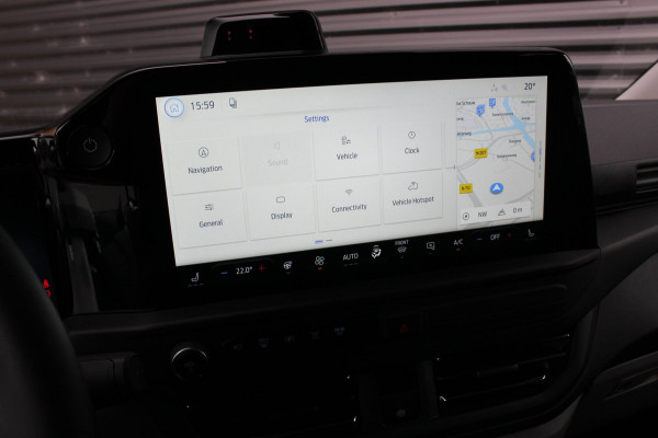 Ford E-Transit Cust. 320 L2H1 Limited 71 kWh DC DUBBEL CABINE / JB- EDITON / CAMERA / 370KM RANGE / APPLE CARPLAY DRIVERS- PACK