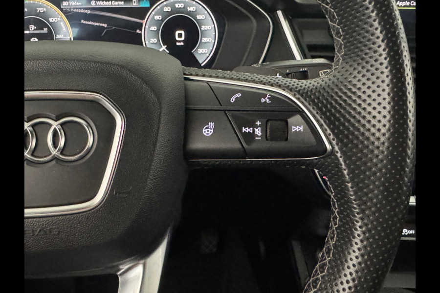 Audi Q5 S-LINE QUATTRO 55 TFSI e 367PK [PHEV] LEDER/ELEK.STOEL/360° CAMERA
