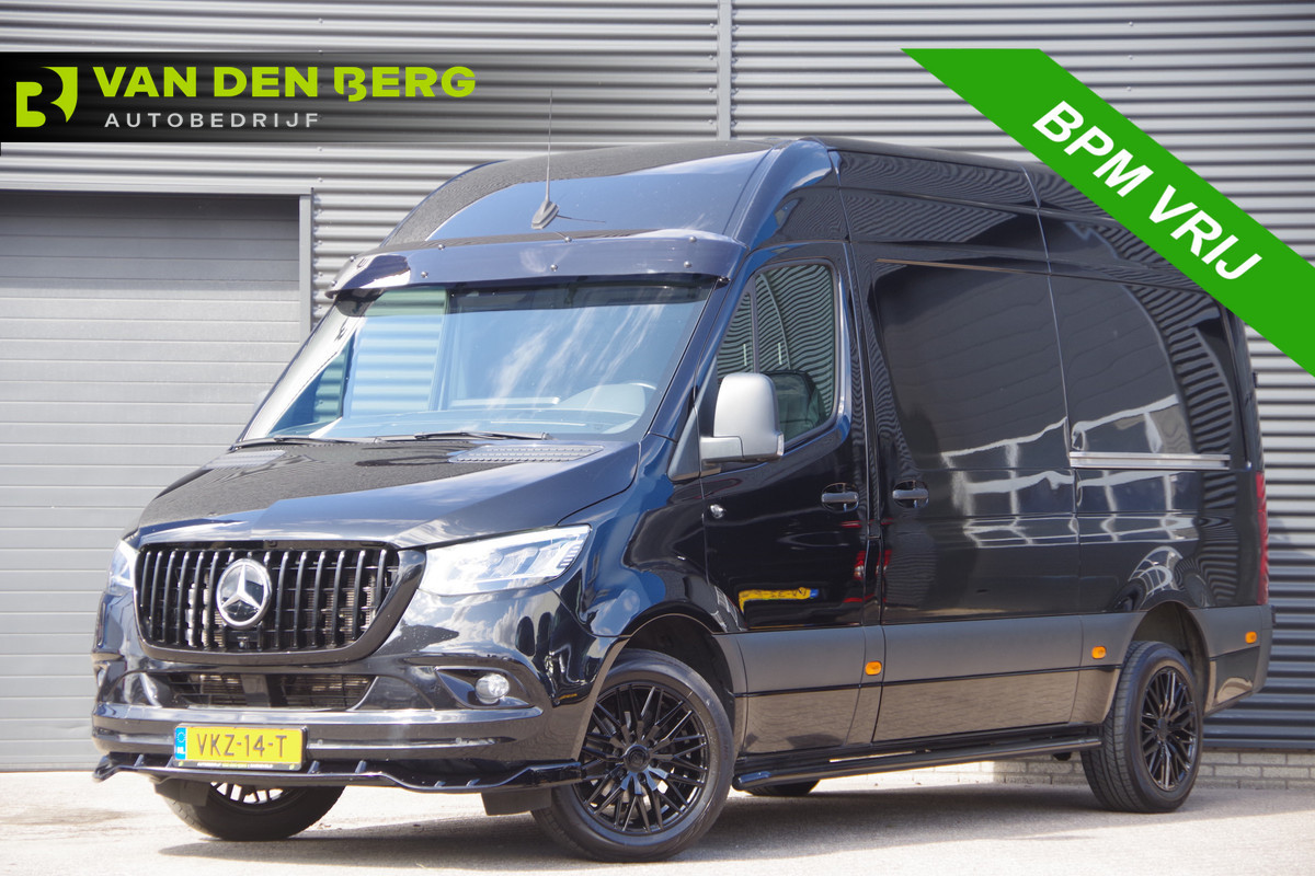 Mercedes-Benz Sprinter 319 3.0 CDI V6 L2H2 AUT. LED, 2X SCHUIFDEUR, 3.5T TREKHAAK, 360 CAMERA, MBUX 10'', LEDER, CRUISE, CLIMA, PARKEERSENSOREN, 18'' L