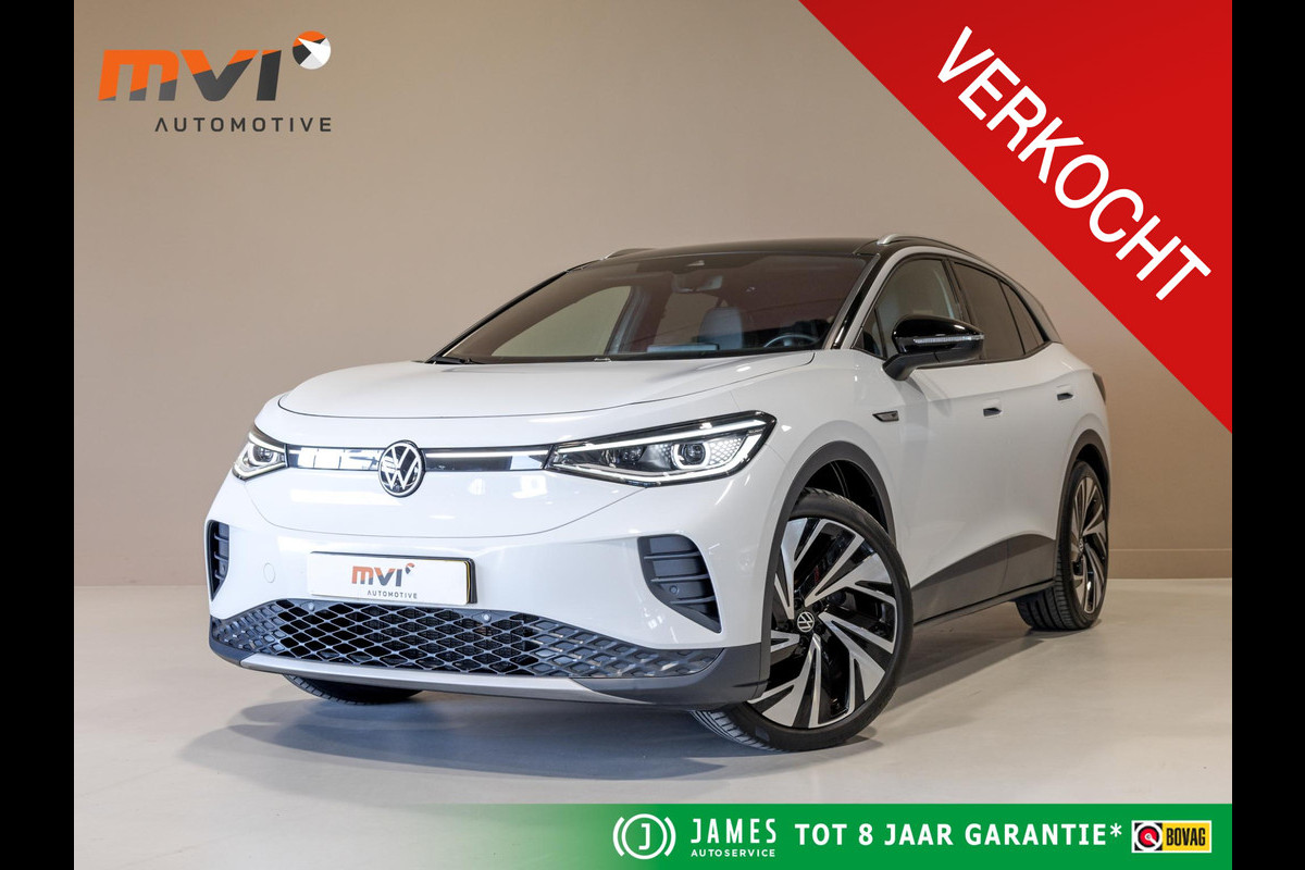 Volkswagen ID.4 Max 77 kWh SOH 92% / 204pk / Head up display / Panoramadak / Trekhaak / Memory / Achteruitrijcamera / Navigatie / Apple carplay /