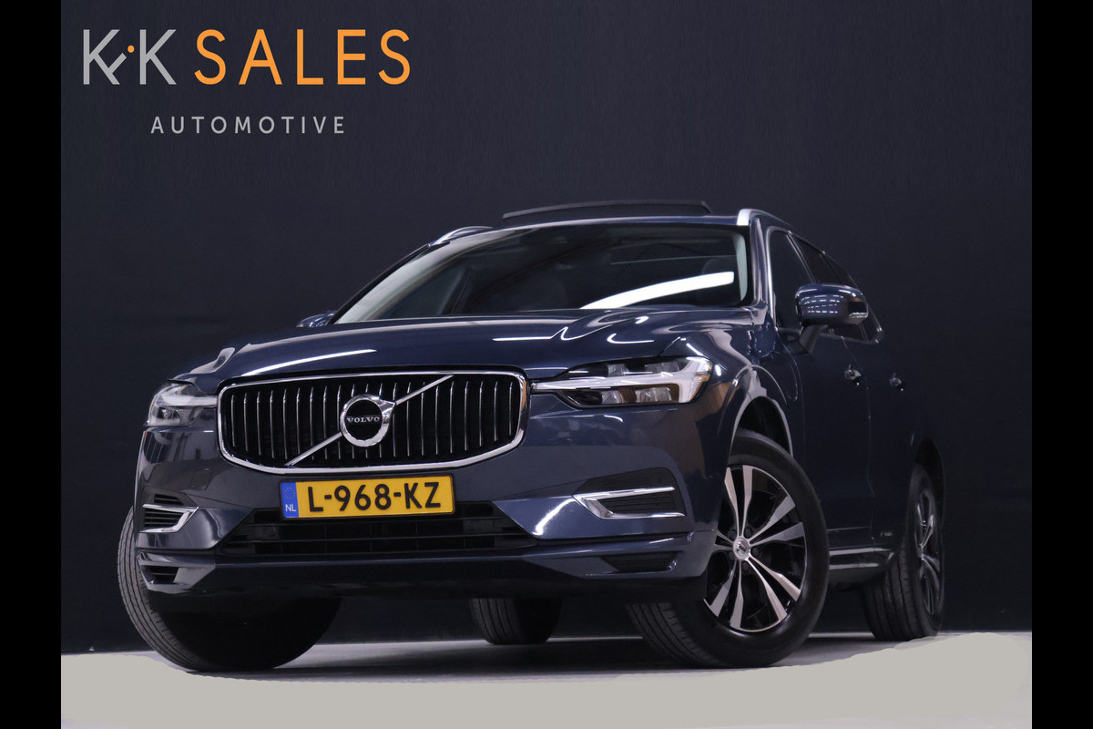 Volvo XC60 2.0 T6 Plug-in hybrid AWD Inscription [SOH 92%, TREKHAAK UITKLAPBAAR, SCHUIFKANTELDAK, APPLE CARPLAY, ANDROID, MEMORY SEATS, STUURVERWARMING, STOELVERWARMING, CAMERA, VOL LEDER, CRUISE, CLIMATE, DRAADLOZE OPLADER, KEYLESS ENTRY,
