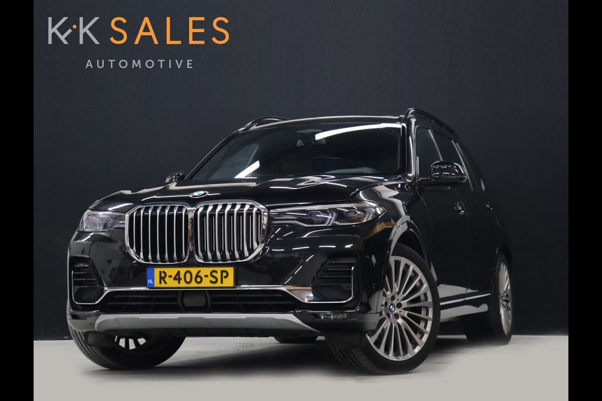 BMW X7 xDrive40i High Executive [SCHUIFKANTELDAK, 7-PERSOONS, BMW LASERLICHT, HEAD-UP, APPLE CARPLAY, SOFTCLOSE, ANDROID, LUCHTVERING, MASSAGESTOELEN, MEMORY SEATS, STOELVERWARMING V+A, VOL LEDER, CAMERA, ELEKTRISCHE ACHTER