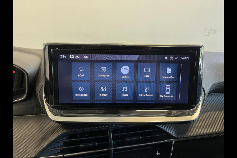 Peugeot 208 Hybrid 100 Automaat Allure Navigatie Apple Carplay/ Android Auto Camera Parkeersensoren Adaptive Cruise Control Stoelverwarming Ledverlichting Climate control