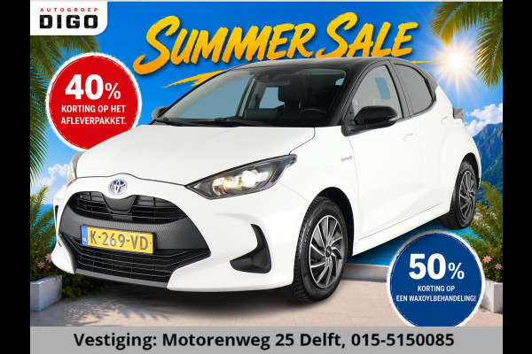 Toyota Yaris 1.5 HYBRIDE BLACK & WHITE GARANTIE TOT 3-2031! . APPLE CARPLAY & ANDRIOD AUTO . ACHTERUITRIJ CAMERA . ADAPTIEVE CRUISE CONTROL .