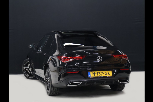 Mercedes-Benz CLA-Klasse 250 e Premium Plus AMG-Line [SOH 100%, TREKHAAK UITKLAPBAAR, SCHUIFKANTELDAK, APPLE CARPLAY, ANDROID, STOELVERWARMING, CAMERA, PDC V+A, CRUISE, CLIMATE, NIEUWSTAAT]
