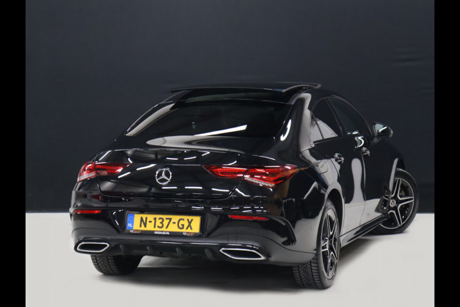 Mercedes-Benz CLA-Klasse 250 e Premium Plus AMG-Line [SOH 100%, TREKHAAK UITKLAPBAAR, SCHUIFKANTELDAK, APPLE CARPLAY, ANDROID, STOELVERWARMING, CAMERA, PDC V+A, CRUISE, CLIMATE, NIEUWSTAAT]