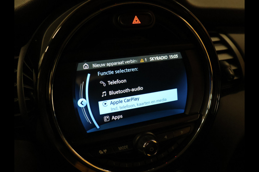 MINI 3-deurs 1.5 One First Salt [APPLE CARPLAY, CRUISE CONTROL, NAVIGATIE, AIRCONDITIONING, DIMLICHTEN AUTOMATISCH, NIEUWSTAAT]