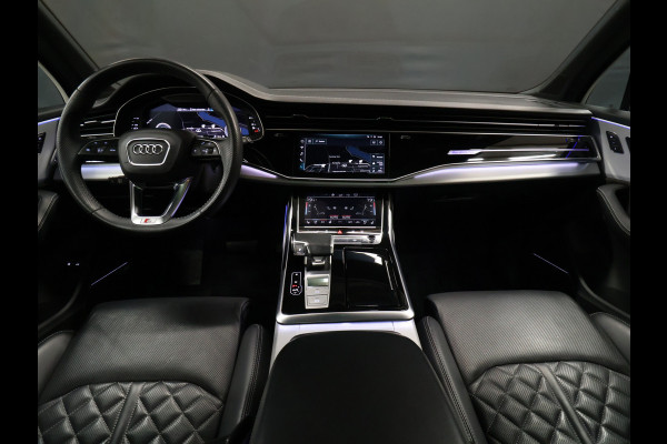 Audi Q7 60 TFSI e quattro Competition S Line [LUCHTVERING, TREKHAAK UITKLAPBAAR, SCHUIFDAK, BOSE 3D, MEMORY SEATS, 360° CAMERA, APPLE CARPLAY, STOELVERWARMING V+A, STOELVENTILATIE, STUURVERWARMING, ADAPTIVE CRUISE, NIEUWSTAAT]