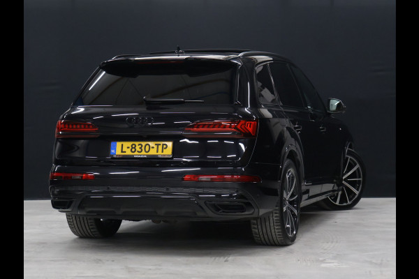 Audi Q7 60 TFSI e quattro Competition S Line [LUCHTVERING, TREKHAAK UITKLAPBAAR, SCHUIFDAK, BOSE 3D, MEMORY SEATS, 360° CAMERA, APPLE CARPLAY, STOELVERWARMING V+A, STOELVENTILATIE, STUURVERWARMING, ADAPTIVE CRUISE, NIEUWSTAAT]