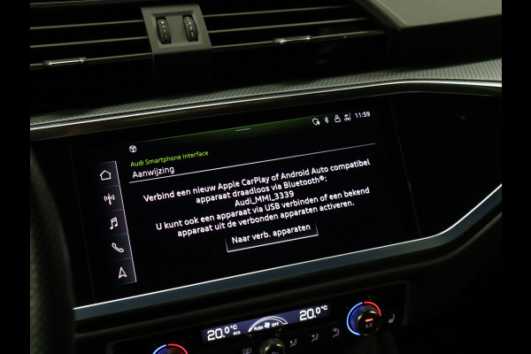 Audi Q3 Sportback 45 TFSI e Edition [TREKHAAK, APPLE CARPLAY, ANDROID AUTO, CAMERA, STOELVERWARMING, ADAPTIVE CRUISE, DODE HOEK DETECTIE, CLIMATE, NIEUWSTAAT]