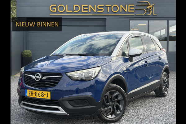 Opel Crossland X 1.2 Turbo 120 Jaar Edition ✓110pk✓D-riem vv in 2025✓2e Eigenaar✓Carplay✓Lm velgen✓N.A.P✓6 Bak✓Airco✓Cruise✓Pdc✓Rijstrooksensor✓Nieuwe Apk bij Aflevering