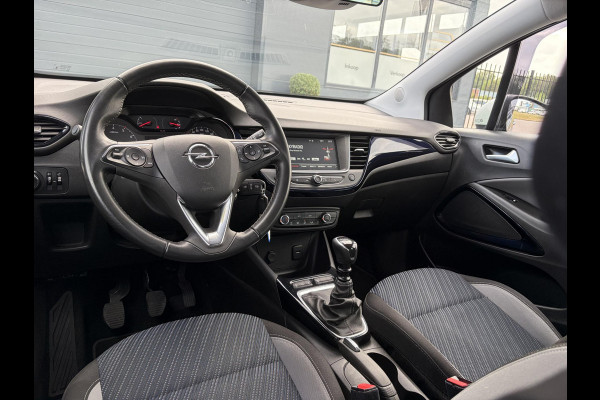 Opel Crossland X 1.2 Turbo 120 Jaar Edition ✓110pk✓D-riem vv in 2025✓2e Eigenaar✓Carplay✓Lm velgen✓N.A.P✓6 Bak✓Airco✓Cruise✓Pdc✓Rijstrooksensor✓Nieuwe Apk bij Aflevering