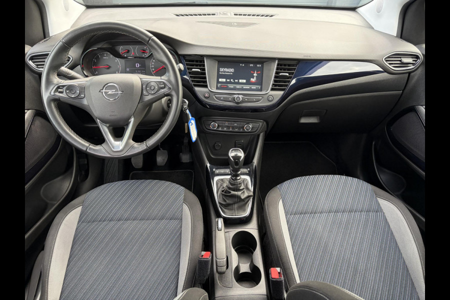 Opel Crossland X 1.2 Turbo 120 Jaar Edition ✓110pk✓D-riem vv in 2025✓2e Eigenaar✓Carplay✓Lm velgen✓N.A.P✓6 Bak✓Airco✓Cruise✓Pdc✓Rijstrooksensor✓Nieuwe Apk bij Aflevering