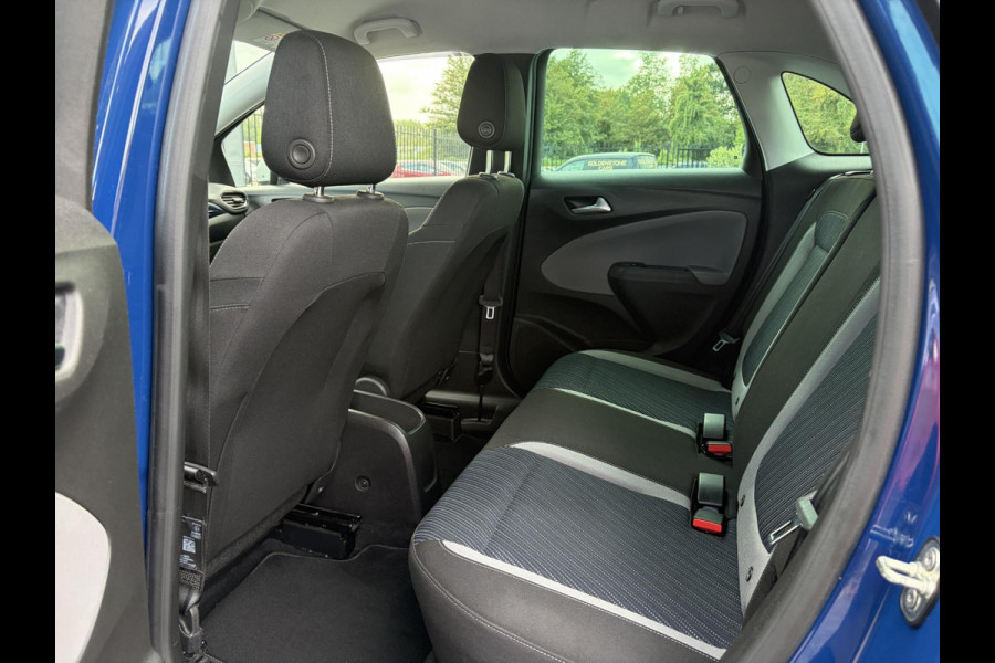 Opel Crossland X 1.2 Turbo 120 Jaar Edition ✓110pk✓D-riem vv in 2025✓2e Eigenaar✓Carplay✓Lm velgen✓N.A.P✓6 Bak✓Airco✓Cruise✓Pdc✓Rijstrooksensor✓Nieuwe Apk bij Aflevering