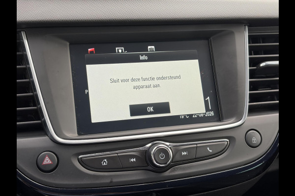 Opel Crossland X 1.2 Turbo 120 Jaar Edition ✓110pk✓D-riem vv in 2025✓2e Eigenaar✓Carplay✓Lm velgen✓N.A.P✓6 Bak✓Airco✓Cruise✓Pdc✓Rijstrooksensor✓Nieuwe Apk bij Aflevering