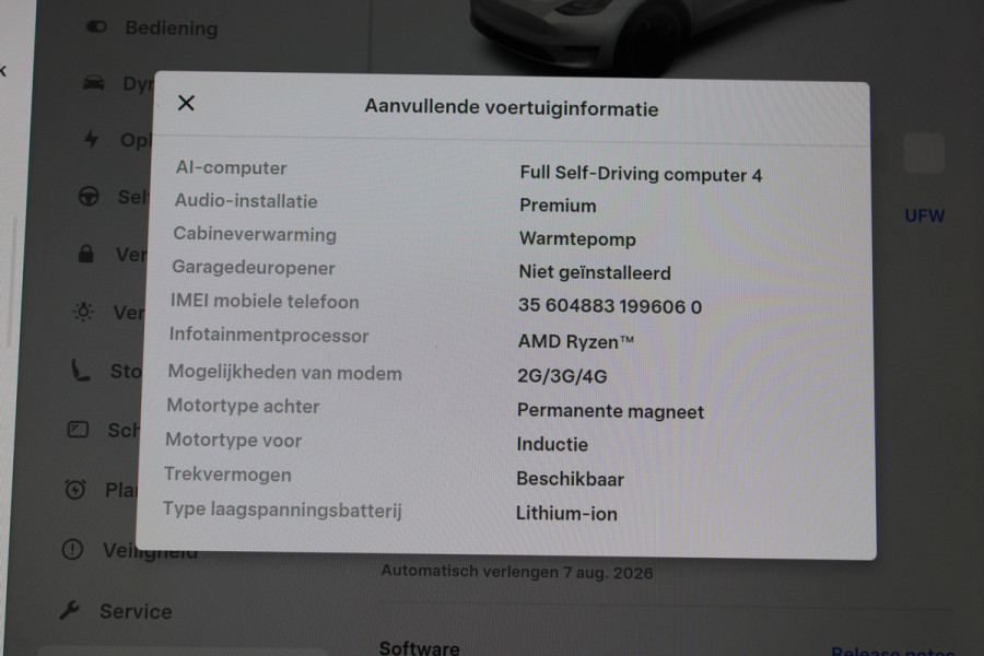 Tesla Model Y Performance AWD 75 kWh SOh 92.5% PANO LEER NAVI ORG NL 112000KM!!!
