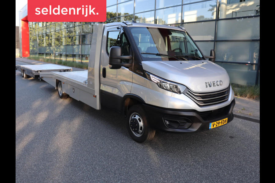 Iveco 50c21 Daily 3.0 410 | Auto transporter | Tijhof | Navigatie | Radio | Bluetooth | USB Audio | Electrische lier