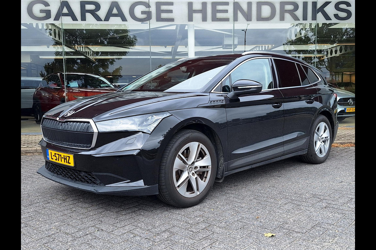 Škoda ENYAQ iV 80 | SOH: 88,4% | Panorama | Havana Leder | Trekhaak | Blindspot | Memory Seat |