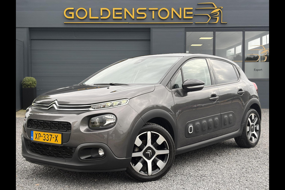 Citroën C3 1.2 PureTech S&S Shine D-riem vv in 02-2025 l 1e Eigenaar l Dealer Onderhouden l 110pk l Navi l Camera l Carplay l Clima l Cruise l Lm velgen l 6 Bak l Rijstrooksensor l Pdc l N.A.P l Apk tot 03-2027