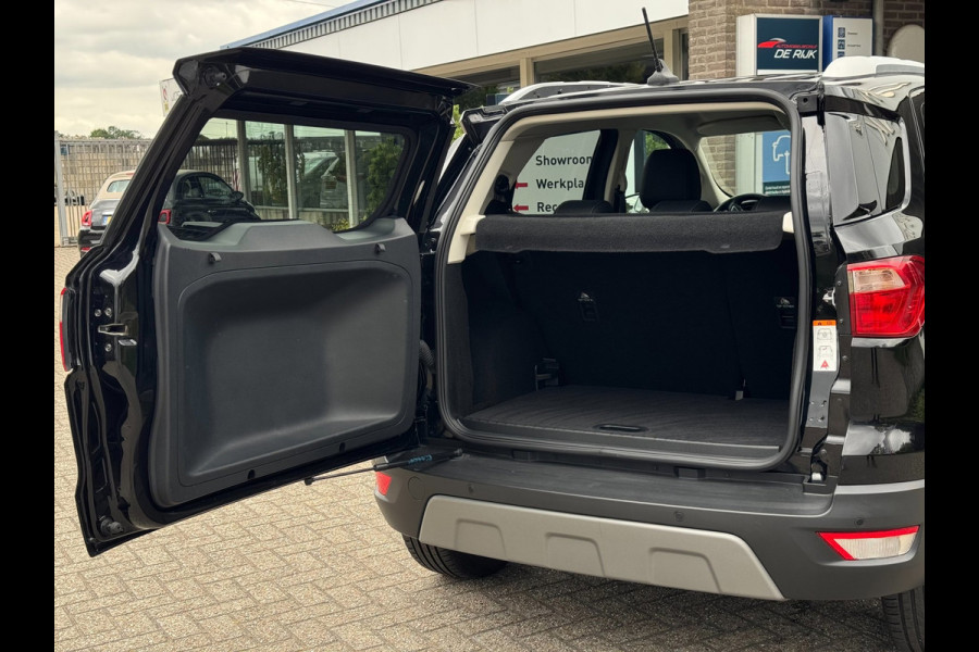 Ford EcoSport 1.0 EcoBoost Titanium | Navi, Carplay/Android, Camera, Stoel+Stuurverw., Sfeerverl., Keyless | Dealeroh. | 1e Eig. |