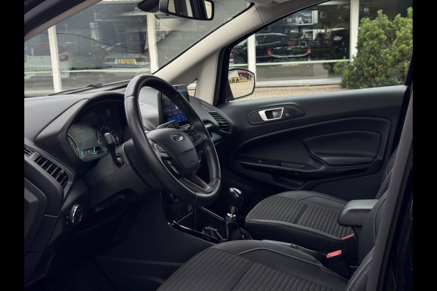 Ford EcoSport 1.0 EcoBoost Titanium | Navi, Carplay/Android, Camera, Stoel+Stuurverw., Sfeerverl., Keyless | Dealeroh. | 1e Eig. |
