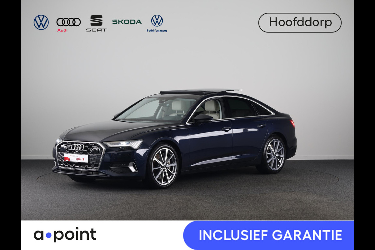 Audi A6 Limousine 50 TFSI e quattro Advanced edition 299pk | Panoramadak | Head Up display | B&O Audio  | Elektrisch verstelbare voorstoelen met geheugen