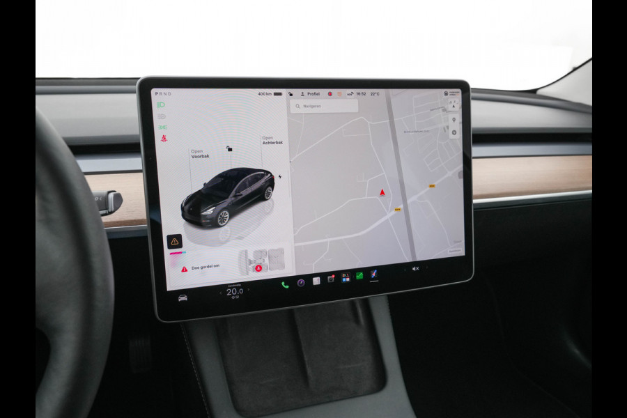 Tesla Model 3 Standard RWD Plus 60 kWh [3-Fase-11kW] {SoH-90%} (INCL-BTW) Aut. *PANO | AUTOPILOT | LEATHER | KEYLESS | FULL-LED | MEMORY-PACK | TOPVIEW | DAB | CARPLAY | DIGI-COCKPIT | LANE-ASSIST | HEATED- COMFORTSEATS | 19"ALU*