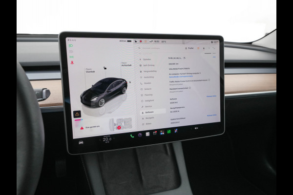 Tesla Model 3 Standard RWD Plus 60 kWh [3-Fase-11kW] {SoH-90%} (INCL-BTW) Aut. *PANO | AUTOPILOT | LEATHER | KEYLESS | FULL-LED | MEMORY-PACK | TOPVIEW | DAB | CARPLAY | DIGI-COCKPIT | LANE-ASSIST | HEATED- COMFORTSEATS | 19"ALU*