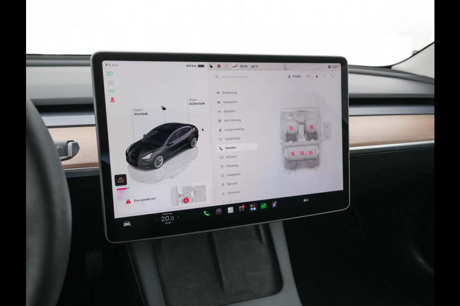 Tesla Model 3 Standard RWD Plus 60 kWh [3-Fase-11kW] {SoH-90%} (INCL-BTW) Aut. *PANO | AUTOPILOT | LEATHER | KEYLESS | FULL-LED | MEMORY-PACK | TOPVIEW | DAB | CARPLAY | DIGI-COCKPIT | LANE-ASSIST | HEATED- COMFORTSEATS | 19"ALU*