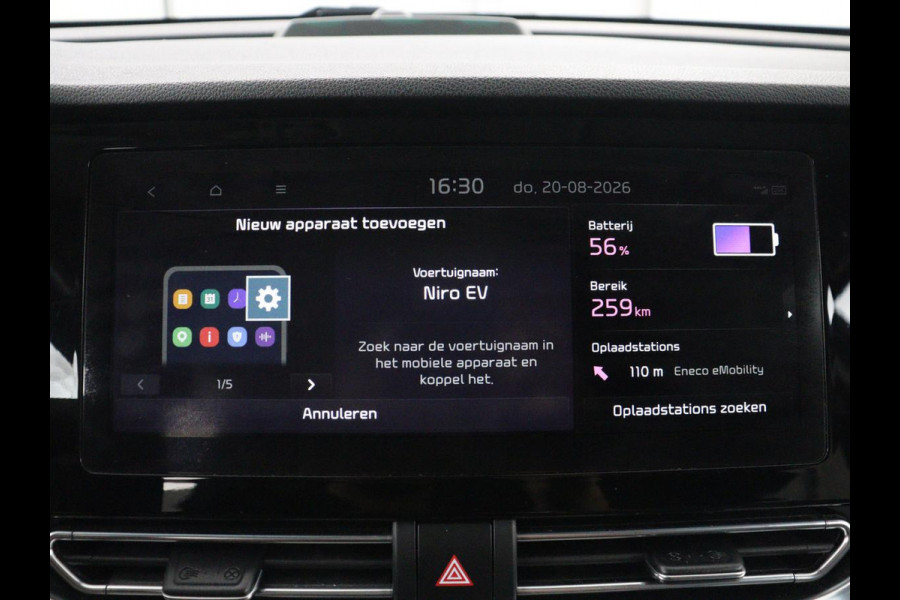 Kia e-Niro DynamicPlusLine 64 kWh | SOH 95,3% | Panoramadak | Half leder | Stuur/stoel verwarming | Adaptive cruise | Lane assist | Climate control | Carplay | Camera | Park assist | Full LED