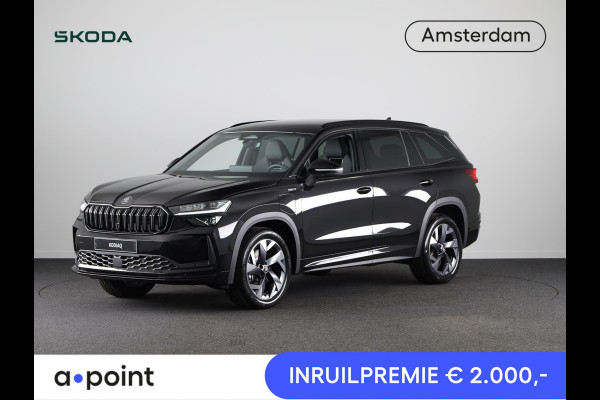 Škoda Kodiaq Sportline Business PHEV 1.5 TSI 204pk | Canton Sound | Panoramadak | Trekhaak | Light & View | Elek. stoelen | Adaptive Cruise | Blind Spot |