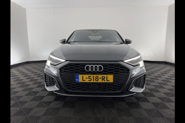 Audi A3 Limousine 30 TFSI S edition S-Line MHEV (INCL-BTW) Aut. *LEATHER | MATRIX-LED | HEATED-SPORTSEATS | ADAPTIVE-CRUISE | CAMERA | DIGI-COCKPIT | NAVI-FULLMAP | PRIVACY-GLASS | AMBIENT-LIGHT | SHIFT-PADDLES | ECC | PDC | 18''ALU*