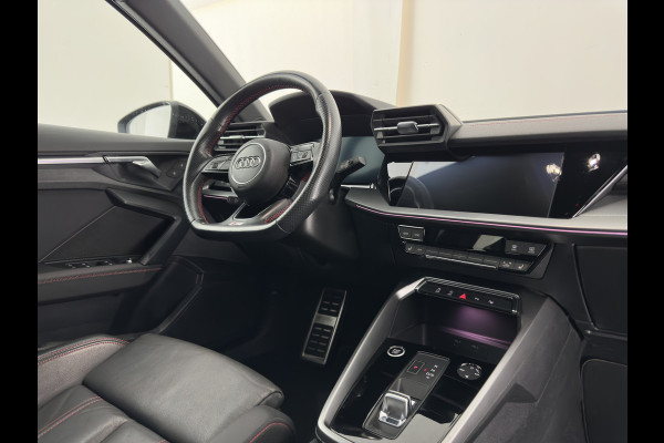 Audi A3 Limousine 30 TFSI S edition S-Line MHEV (INCL-BTW) Aut. *LEATHER | MATRIX-LED | HEATED-SPORTSEATS | ADAPTIVE-CRUISE | CAMERA | DIGI-COCKPIT | NAVI-FULLMAP | PRIVACY-GLASS | AMBIENT-LIGHT | SHIFT-PADDLES | ECC | PDC | 18''ALU*