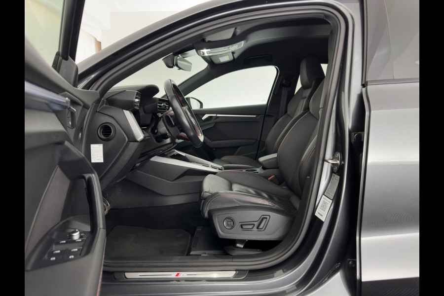 Audi A3 Limousine 30 TFSI S edition S-Line MHEV (INCL-BTW) Aut. *LEATHER | MATRIX-LED | HEATED-SPORTSEATS | ADAPTIVE-CRUISE | CAMERA | DIGI-COCKPIT | NAVI-FULLMAP | PRIVACY-GLASS | AMBIENT-LIGHT | SHIFT-PADDLES | ECC | PDC | 18''ALU*