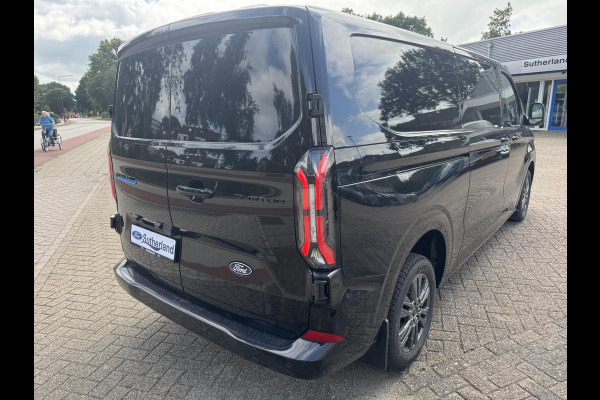 Ford E-Transit Custom 340 L2H1 Limited 71 kWh | SCI | 218pk | Laadvloer bescherming | 12-weg verstel- en verwarmbare AGR bestuurders- en passagiersstoel Laadvloer bescherming,12-weg verstel- en verwarmbare AGR bestuurders- en passagiersstoel | Trekhaakvoorbereiding | 17 inch lichtmetalen velgen (Carbonised Grey) | Driver Assistent Pack Ultimate | AGM accu | BEV 3-fase oplaadkabel (mode 3, 32A, 10m)