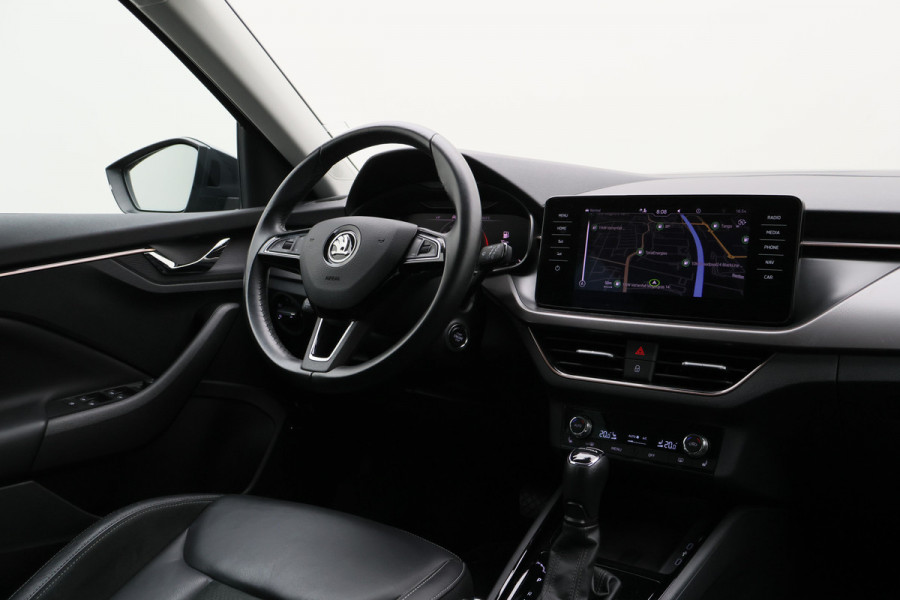 Škoda Kamiq 1.0 TSI Business Edition Leer, Elektr. Stoel, Camera, ACC, Keyless, Virtual Cockpit, LED, PDC