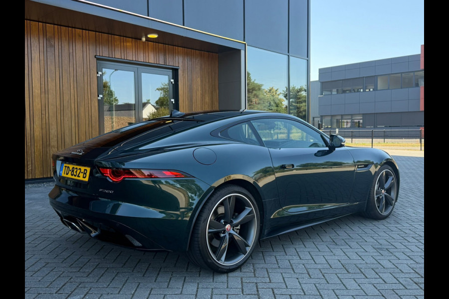 Jaguar F-Type 2.0T R-Dynamic, panoramadak, britisch racing green,1 e eigenaar, NL auto met nap