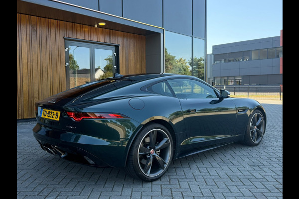 Jaguar F-Type 2.0T R-Dynamic, panoramadak, britisch racing green,1 e eigenaar, NL auto met nap