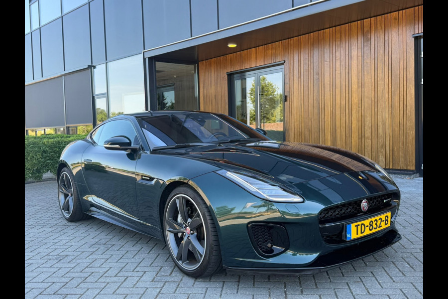 Jaguar F-Type 2.0T R-Dynamic, panoramadak, britisch racing green,1 e eigenaar, NL auto met nap
