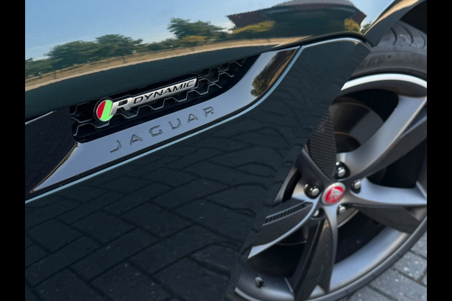 Jaguar F-Type 2.0T R-Dynamic, panoramadak, britisch racing green,1 e eigenaar, NL auto met nap