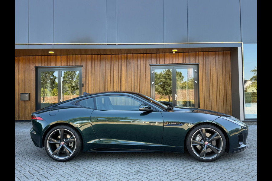 Jaguar F-Type 2.0T R-Dynamic, panoramadak, britisch racing green,1 e eigenaar, NL auto met nap