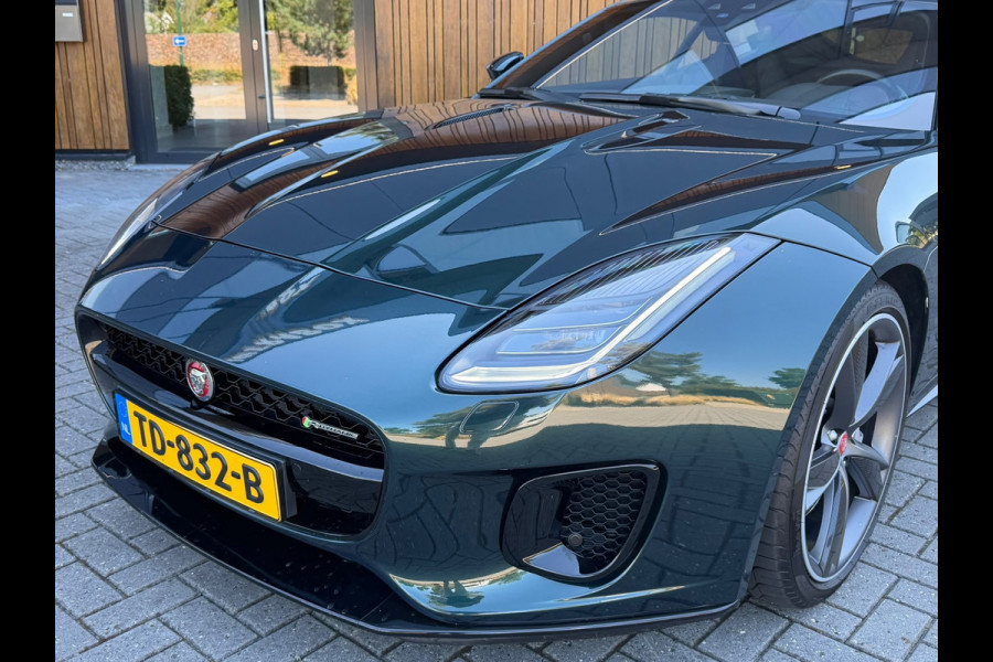 Jaguar F-Type 2.0T R-Dynamic, panoramadak, britisch racing green,1 e eigenaar, NL auto met nap