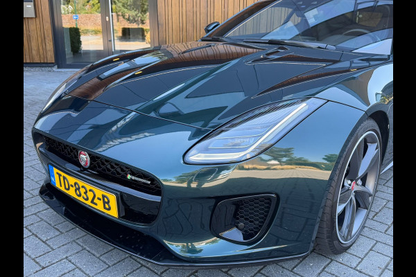 Jaguar F-Type 2.0T R-Dynamic, panoramadak, britisch racing green,1 e eigenaar, NL auto met nap